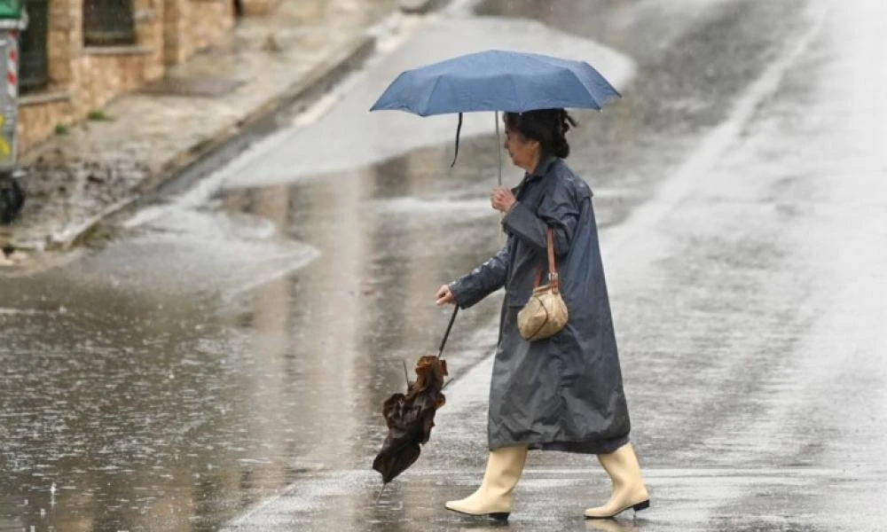 Έρχονται βροχές και καταιγίδες από αύριο Πέμπτη